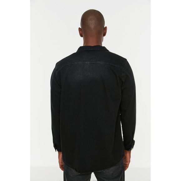 NWT Trendyol Men Regular fit Shirt collar Woven Shirt - Picture 5 of 8